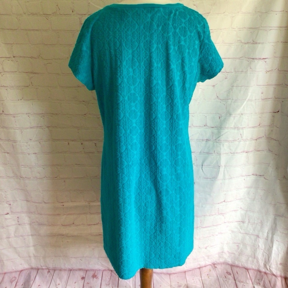 Lands' End Teal Swim Coverup - Size Small - Picture 6 of 10